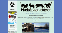 Desktop Screenshot of hundedaghjemmet.no